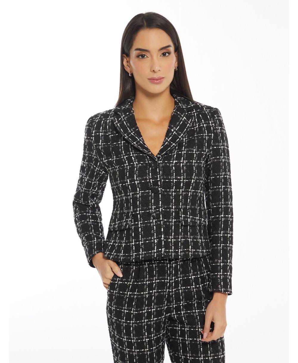 Blazer Botones Frontales