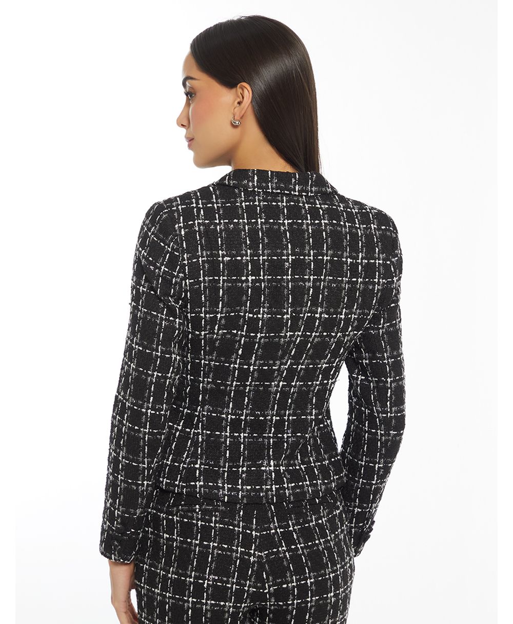 Blazer Botones Frontales