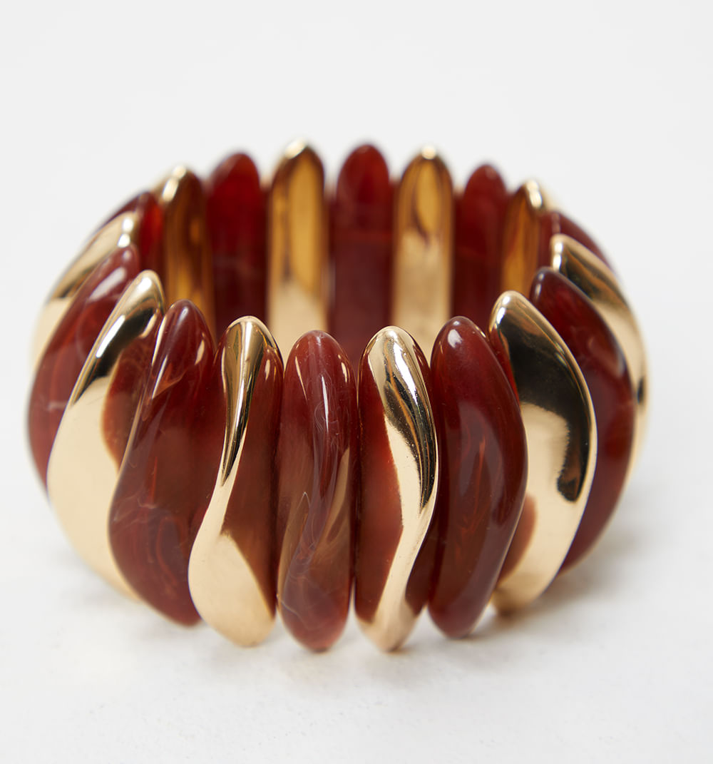 Pulsera Elastica Dijes Resina