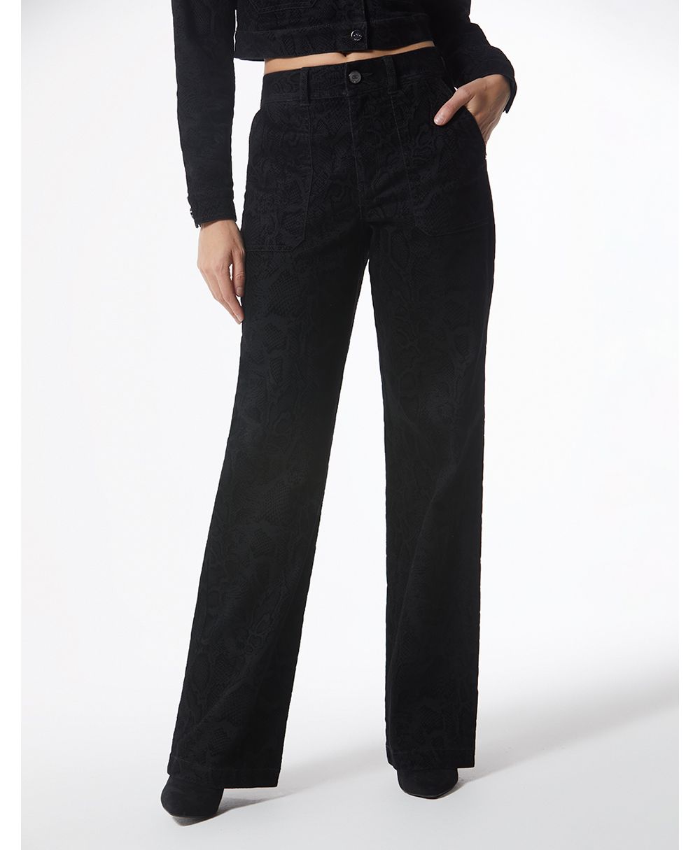 Jean Bota Recta Tiro Alto Velvet Piton