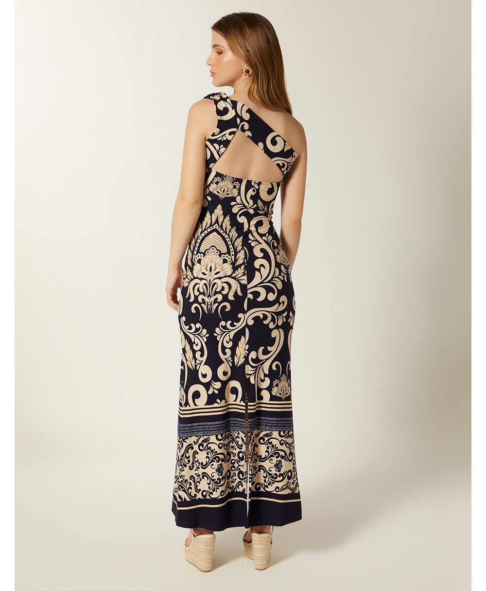 Vestido Largo Un Solo Hombro