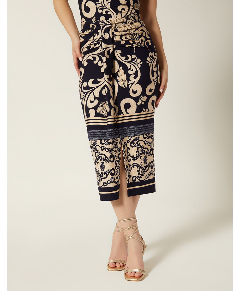 Falda Larga Drapeada