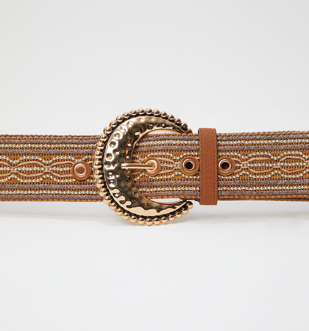 Correa Maxi Hebilla Martillada