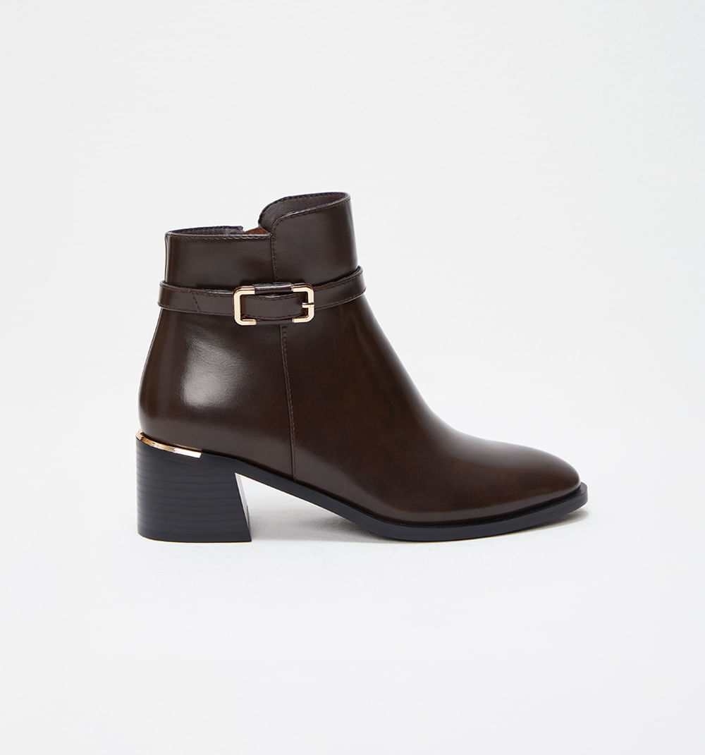 Botin Con Hebilla Lateral