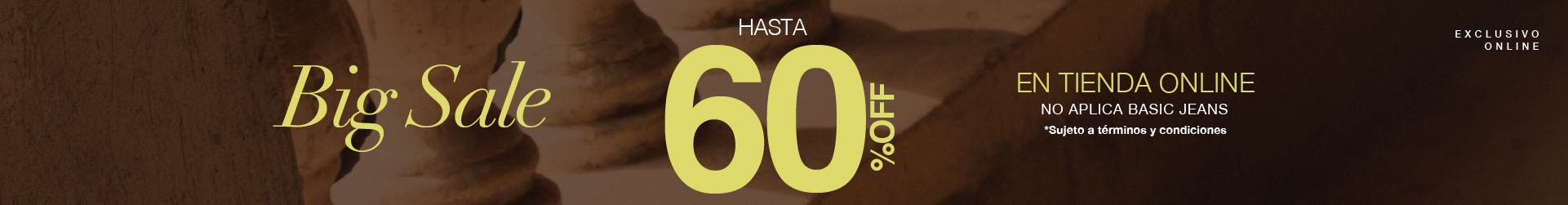 Big Sale 60% | Studio F México
