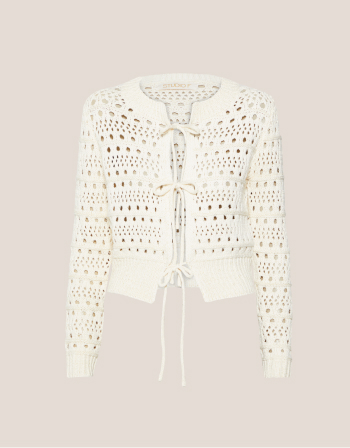 Cardigan Tejido